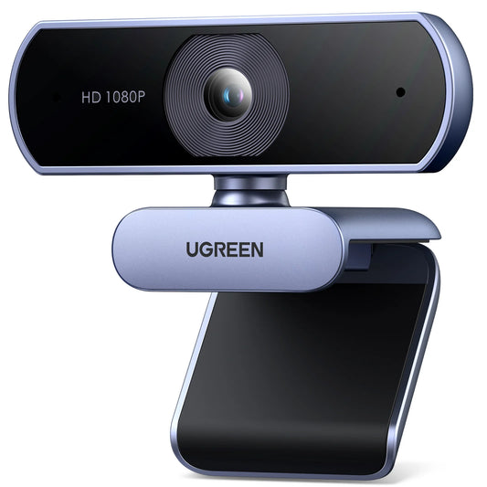 UGREEN-Mini Webcam 1080P, USB para Computador Portátil.