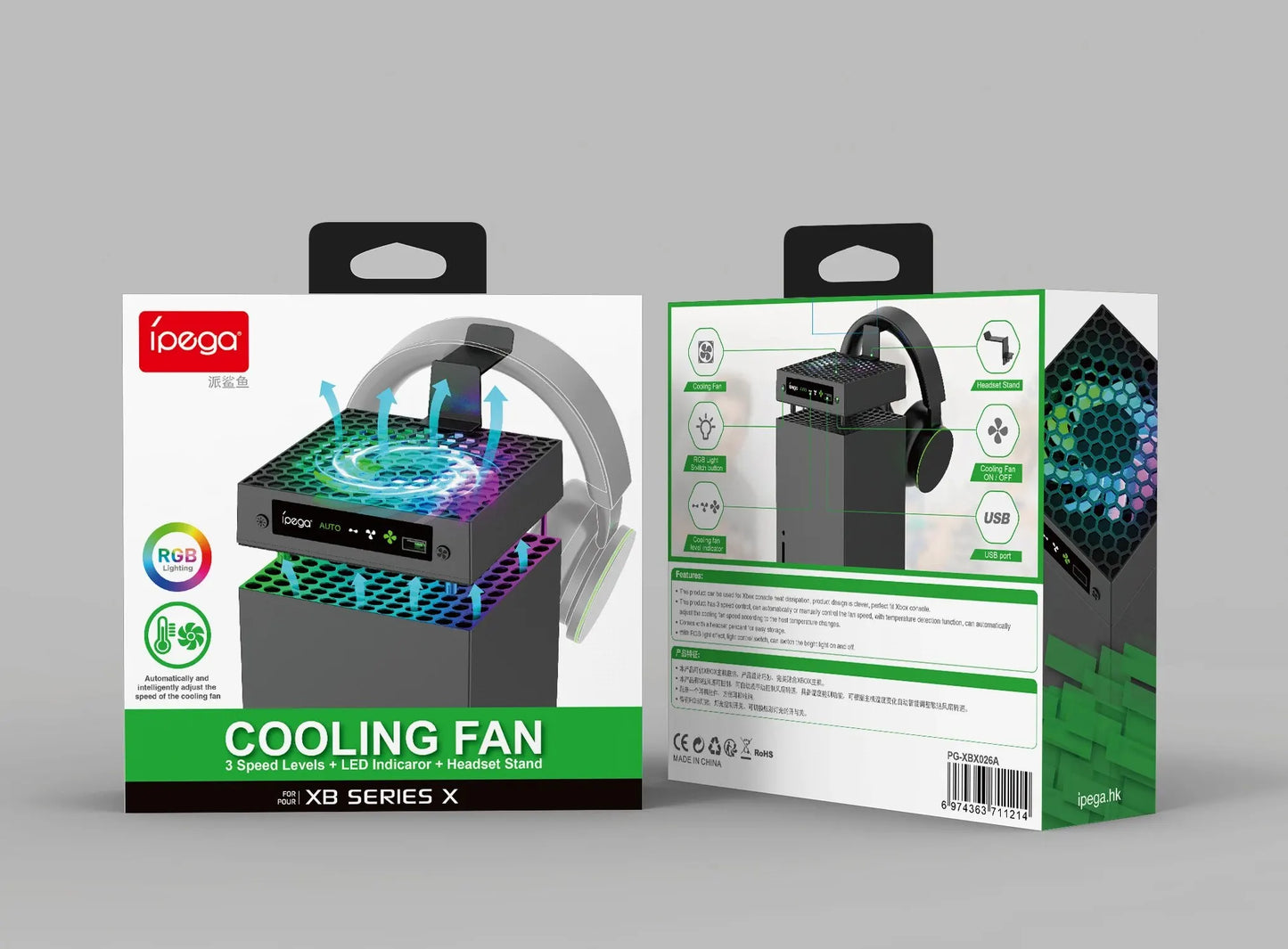 Ventilador de Refrigeração para Xbox Series X.